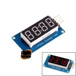 TM1637 Based 4-Digit 7-Segment Module-LED CLOCK DISPLAY