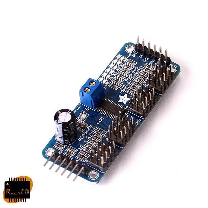 16Channel 12-bit PWM/Servo Driver module Board- I2C interface - PCA9685 for Arduino RaspberryPi