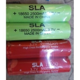 18650 Li-Ion Rechargeable 3.7V 2500mAh 3500mAh