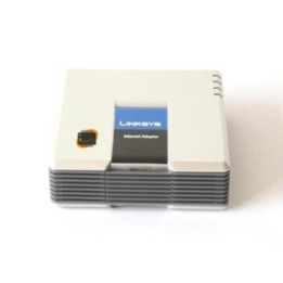 LINKSYS PAP2T-NA SIP VOIP Phone Adapter VoIP phone Linksys PAP2T Internet Phone Adapter Two Phone Ports