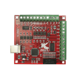 BSMCE04U-PP – 4-Axis USB CNC Controller Board (Breakout Board)
