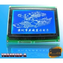 240x128 graphic LCD display module T6963 Parallel port