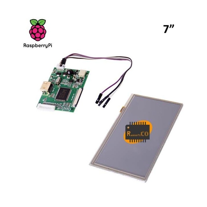 7.0" Raspberry Pi HDMI only LCD Touch Screen Display TFT Monitor