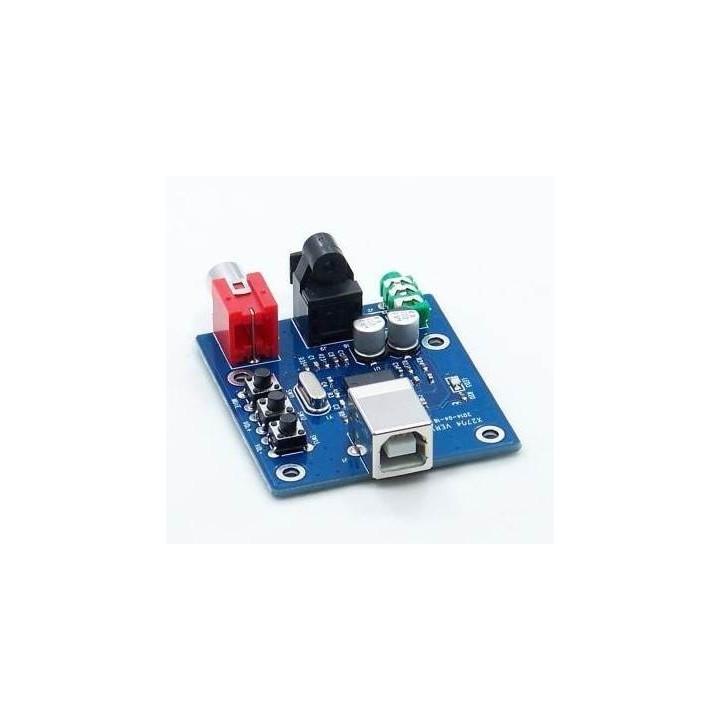 PCM2704 USB DAC USB Power fiber optic coaxial analog output sz-11 Raspberry Pi