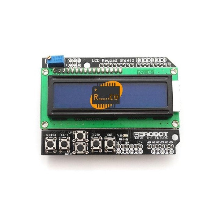 LCD KeyPad Shield For Arduino v2.0