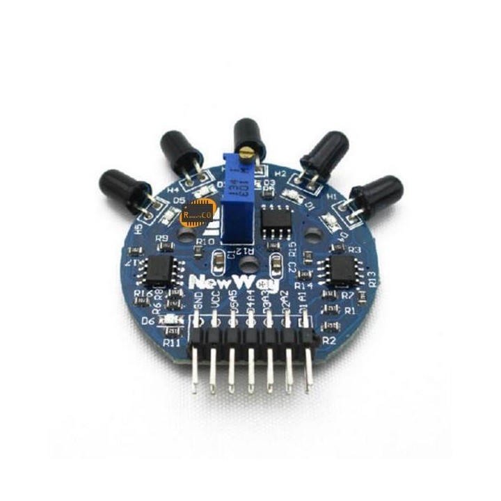 Five Way Flame Sensor Module Digital Analog Output for Arduino