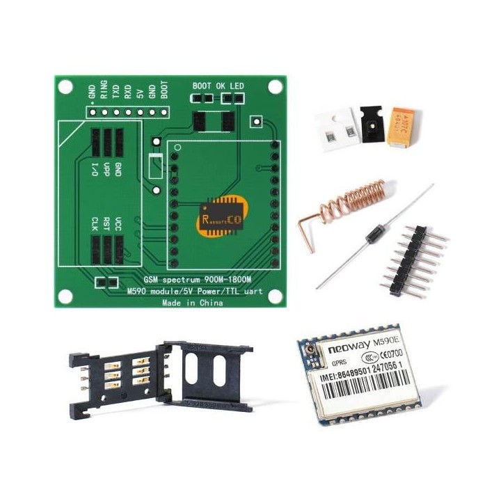 M590E SMS GSM GPRS module 900m-1800m sms The message DIY kits for Arduino