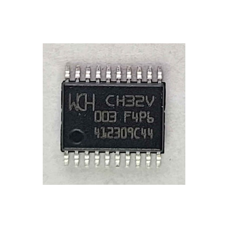 CH32V003F4P6 – Ultra-Low-Cost 32-bit RISC-V Microcontroller (16KB Flash, 48MHz)