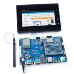 Smart4418 SDK – Industrial Carrier Board for Smart4418 CPU Board with LCD