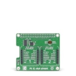 Pi 3 Click Shield – Expansion Board for Raspberry Pi with Dual mikroBUS™ Sockets MikroE