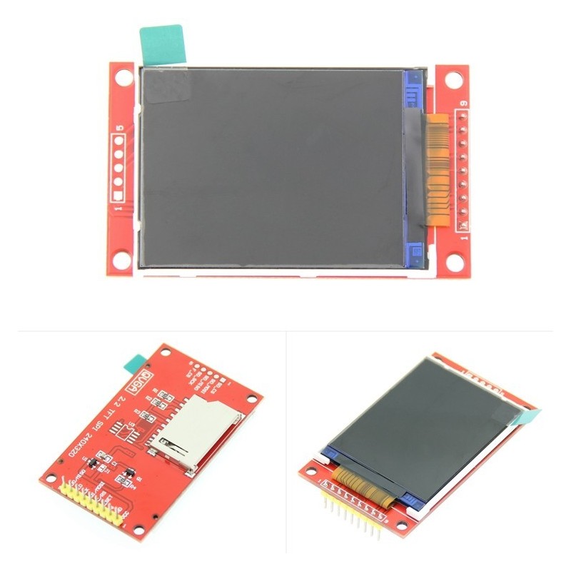 2.2" SPI TFT Display Module – ILI9341 (240×320)