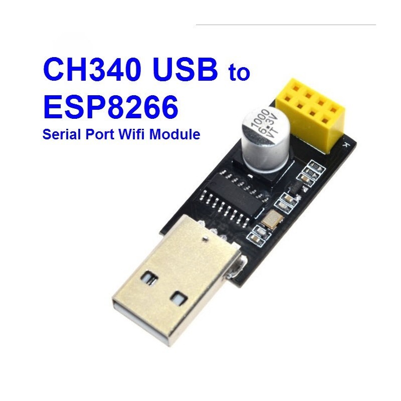 CH340 USB to ESP8266 Serial Port Wifi Module