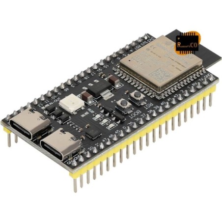ESP32-S3-DevKitC-1-N16R8 ESP32 S3 Development Board WiFi + Bluetooth MCU Module, Dual Type-C ESP32-S3-WROOM-1 Cores