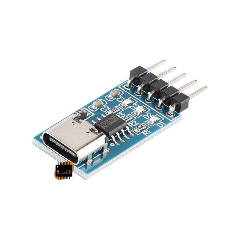 Type C USB to TTL Serial Port CH340N Module 5V Upgrade MCU Download Brush line HW-234