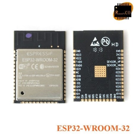 ESP32-WROOM WiFi & Bluetooth Dual-Core MCU Module