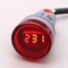 22mm AC50~500V Voltmeter Indicator lamp