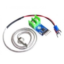 MAX6675 Temperature Measurement Detection Module + K Type Thermocouple Sensor for Arduino UNO Mega