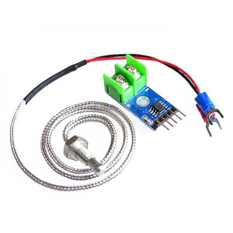 MAX6675 Temperature Measurement Detection Module + K Type Thermocouple Sensor for Arduino UNO Mega