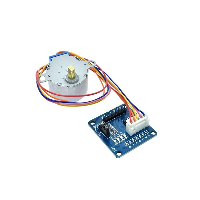 Stepper Motor 28BYJ-48 5V 4 Phase + ULN2003 SMD Driver Board for Arduino