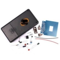 DIY Simple Metal Detector Metal Locator Kit DC 3V-5V Electronic Metal Sensor Module Induction Suite With Case
