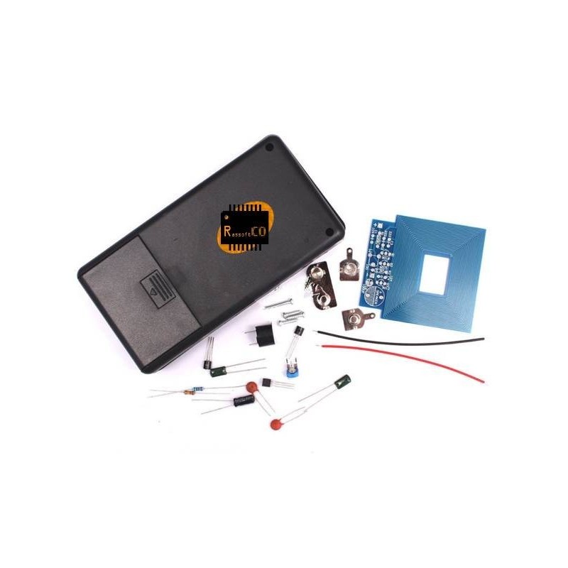 DIY Simple Metal Detector Metal Locator Kit DC 3V-5V Electronic Metal Sensor Module Induction Suite With Case