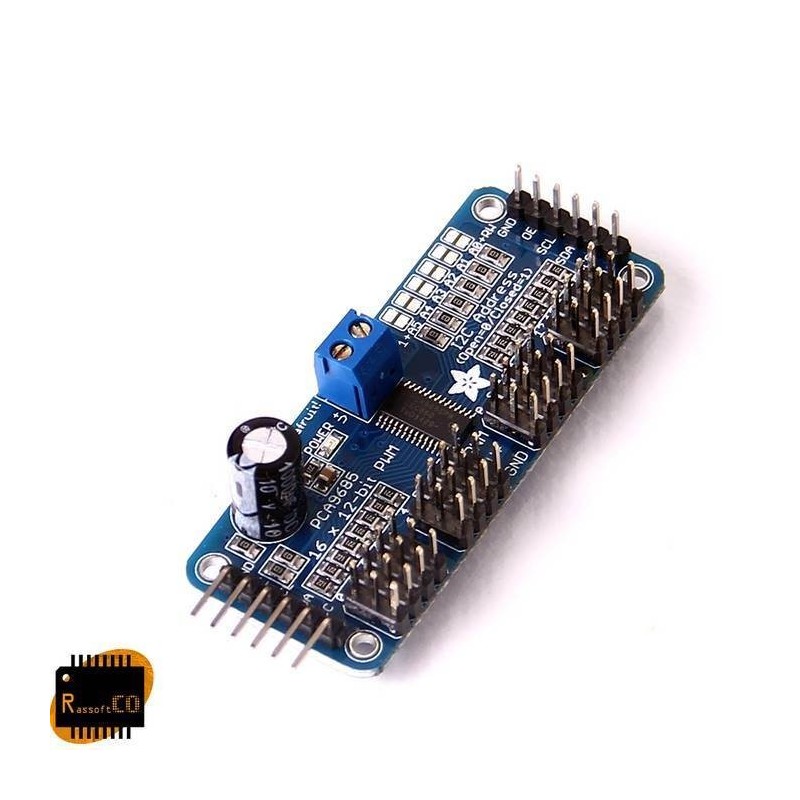 16Channel 12-bit PWM/Servo Driver module Board- I2C interface - PCA9685 for Arduino RaspberryPi