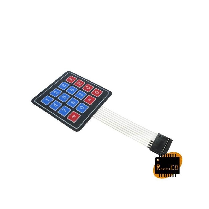 4*4 Matrix Array/Matrix Keyboard 16 Key Membrane Switch Keypad