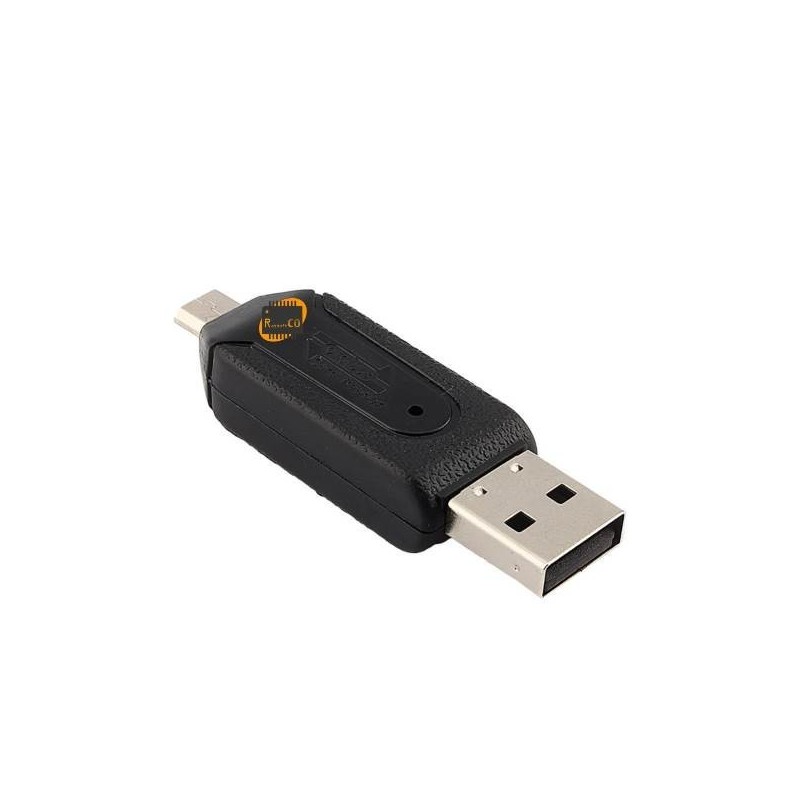 2 in 1 USB OTG Card Reader Micro USB OTG TF/SD Card Reader