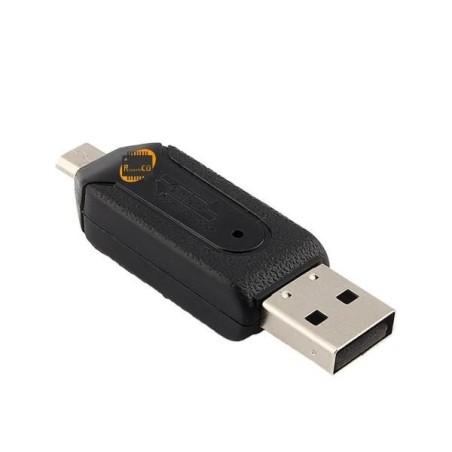 2 in 1 USB OTG Card Reader Micro USB OTG TF/SD Card Reader