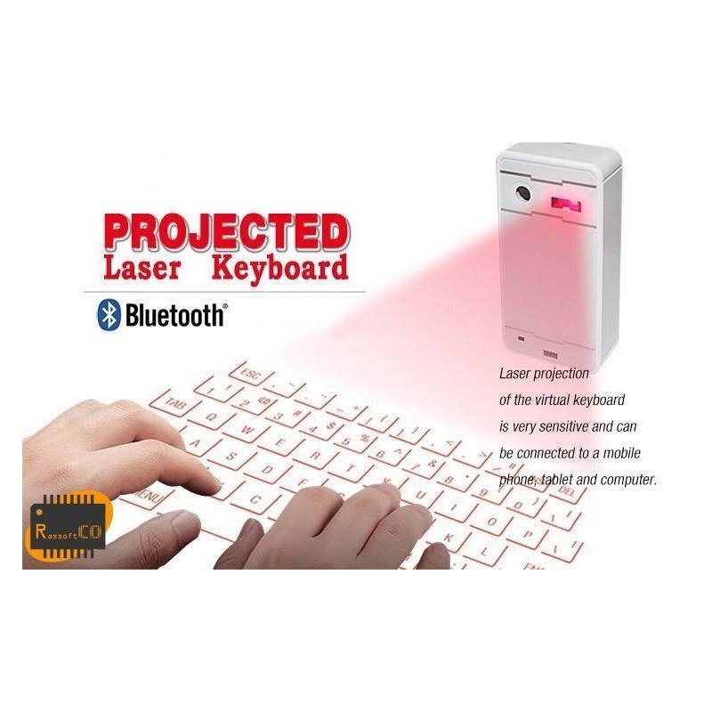 Laser Keyboard Wireless Bluetooth Virtual Projector for Android iOS Tablet PC