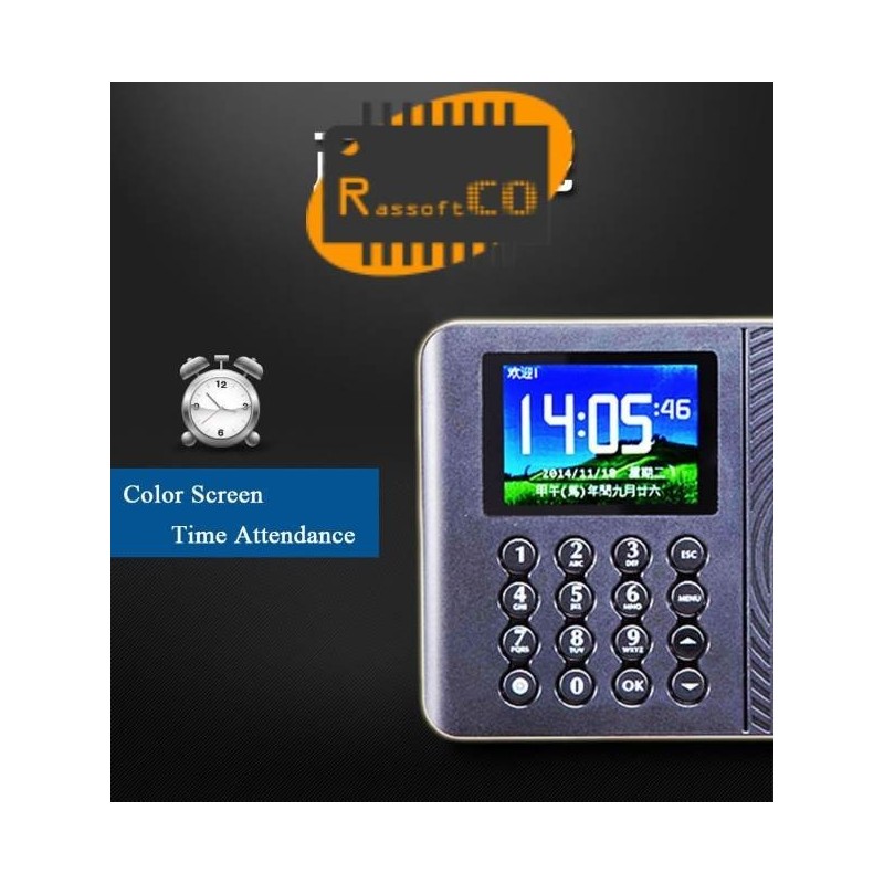 Biometric 5YA10 Fingerprint Time Attendance Clock Recorder Employee Digital Electronic