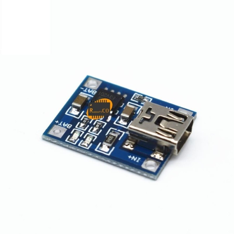 Lithium Battery Charger Module Charging Board Without Battery Protection 1A Li-ion