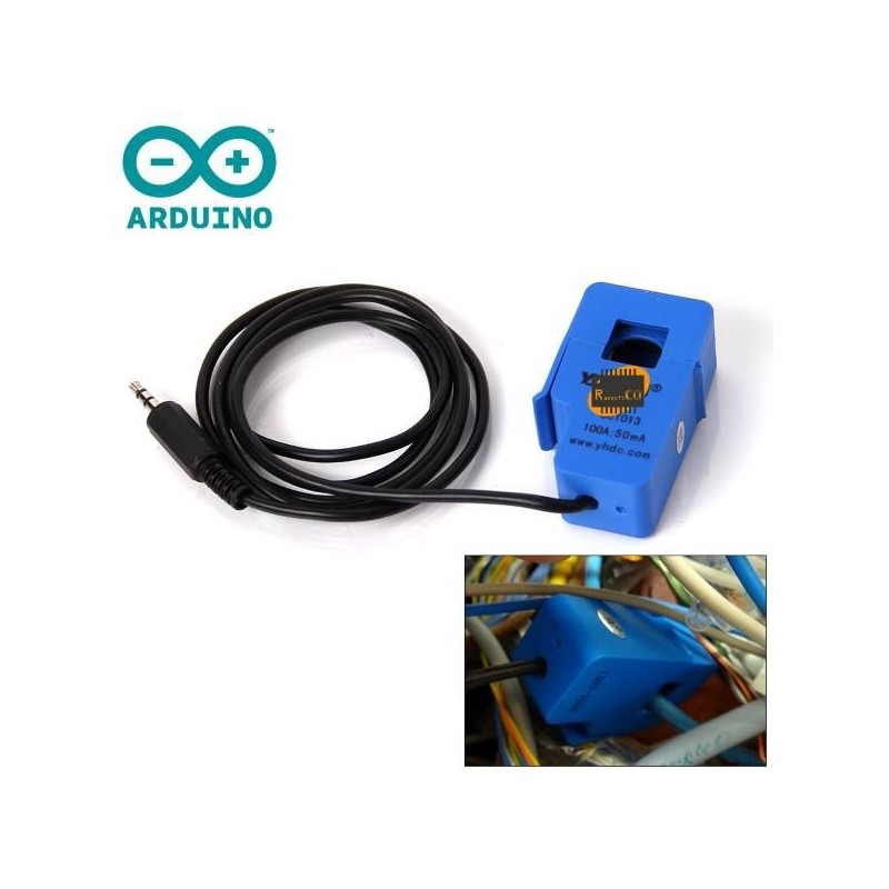 Non-Invasive 100Amps AC Current Sensor for Arduino
