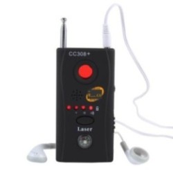 CC308+ Full Range Wireless Camera Anti-Spy Bug Detector RF Signal Detector GSM Device Finder Detector