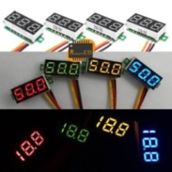 Digital Voltmeter green LED Volt Meter Gauge voltage meter DC4.7~32V