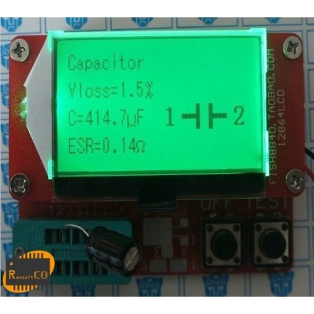 All-in-1 Component Tester Transistor Diode Capacitance ESR Meter Inductance
