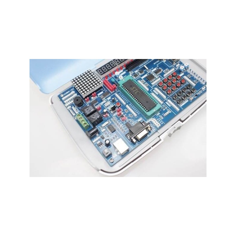 AVR + ARM(STM32) +51 HC6800 experimental board Microcontroller development board learning board kit