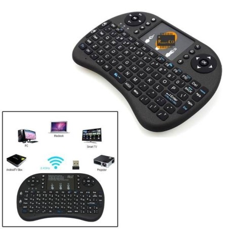 Mini i8 2.4G Mini Wireless 92 Key Keyboard For Raspberry Pi