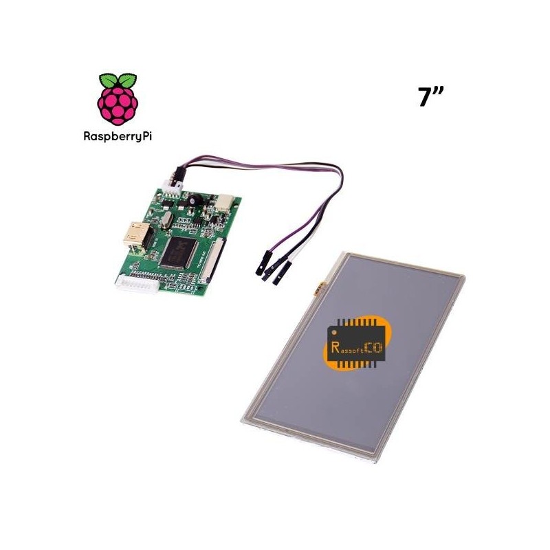 7.0" Raspberry Pi HDMI only LCD Touch Screen Display TFT Monitor