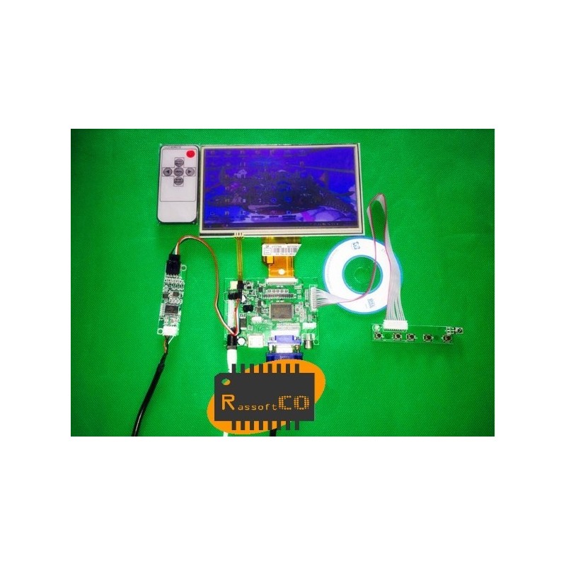 7.0" Raspberry Pi LCD Touch Screen Display TFT Monitor