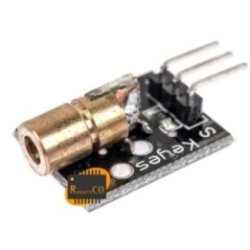 650nm Red Laser sensor Module 6mm 5V 5mW for Arduino