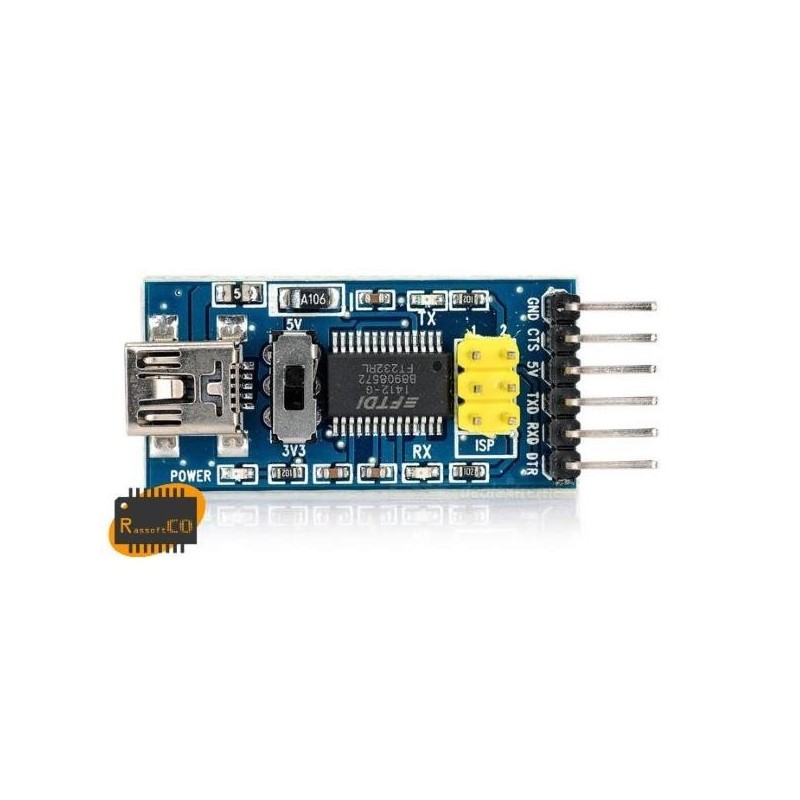 FTDI Basic Program Downloader USB to TTL FT232RL for Arduino