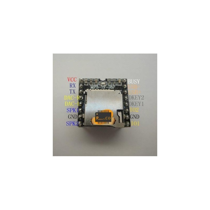 MP3-TF-16P Player Audio Voice Serial speaker Module Board