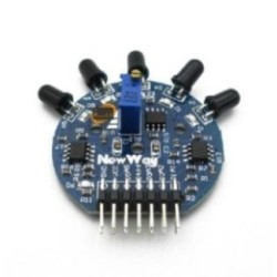 Five Way Flame Sensor Module Digital Analog Output for Arduino