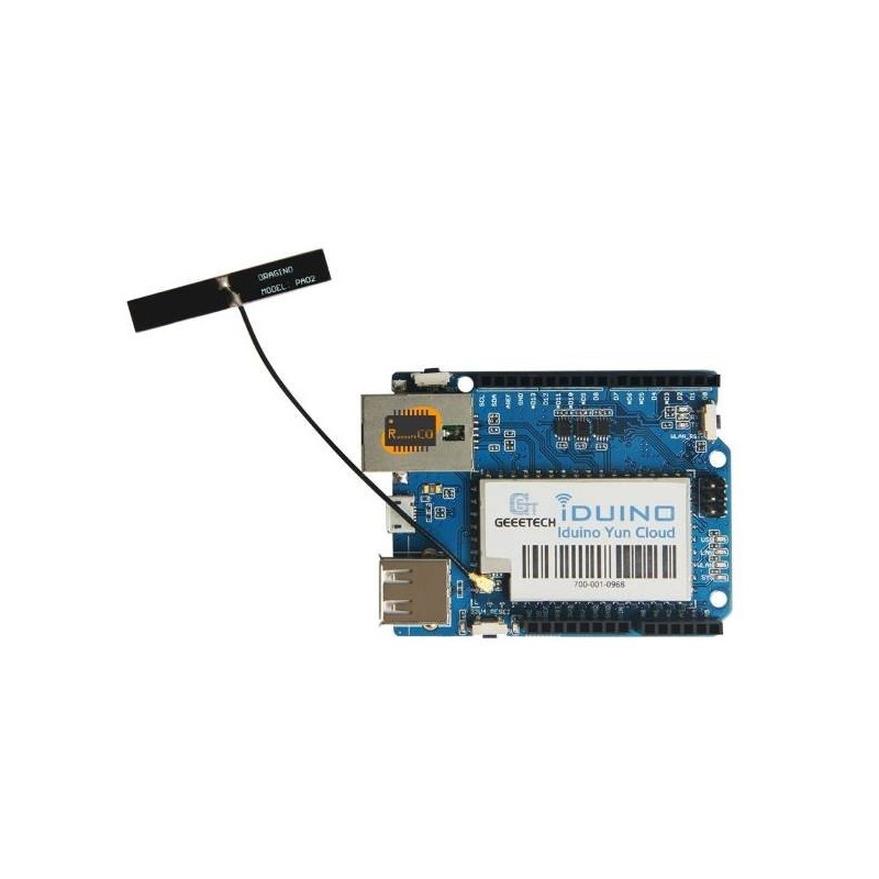 Arduino Linux, WiFi, Ethernet, USB, All-in-one Geeetech Iduino Yun Cloud Shield v2