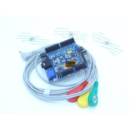 ARDUINO SHIELD EKG/EMG/ECG/EEG